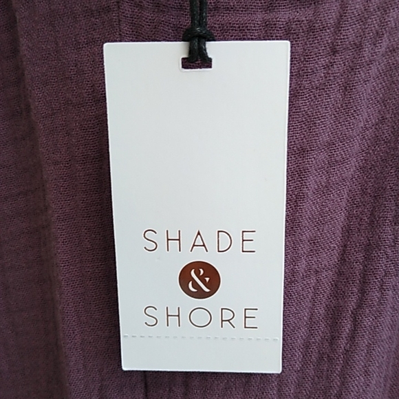 NWT Shade & Shore Women's Dusk Sleeveless Cotton Maxi Cover Up Dress - Size S - Picture 6 of 8